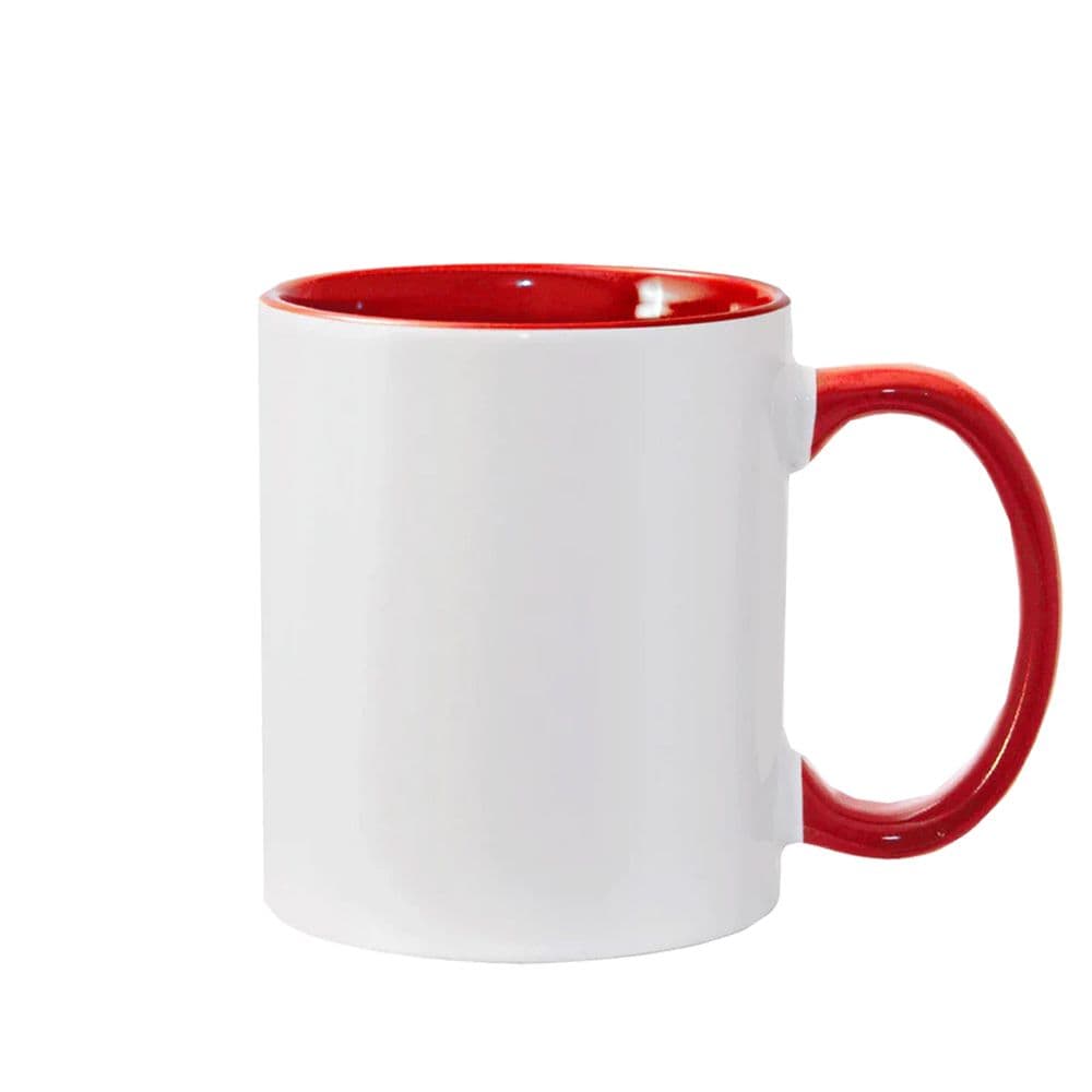 Offineeds Signature Plus Mug Red 350ml – Front View