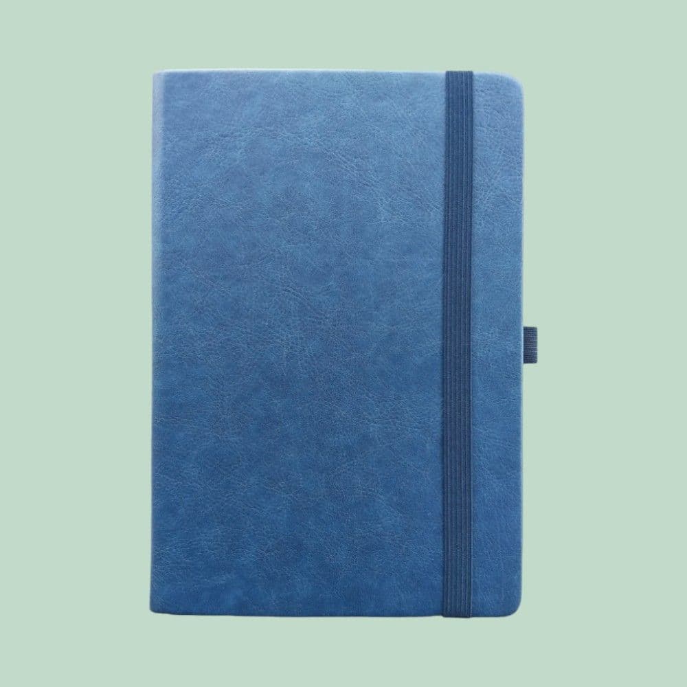 Primo A5 Notebook- Blue- A5- 192 Pages