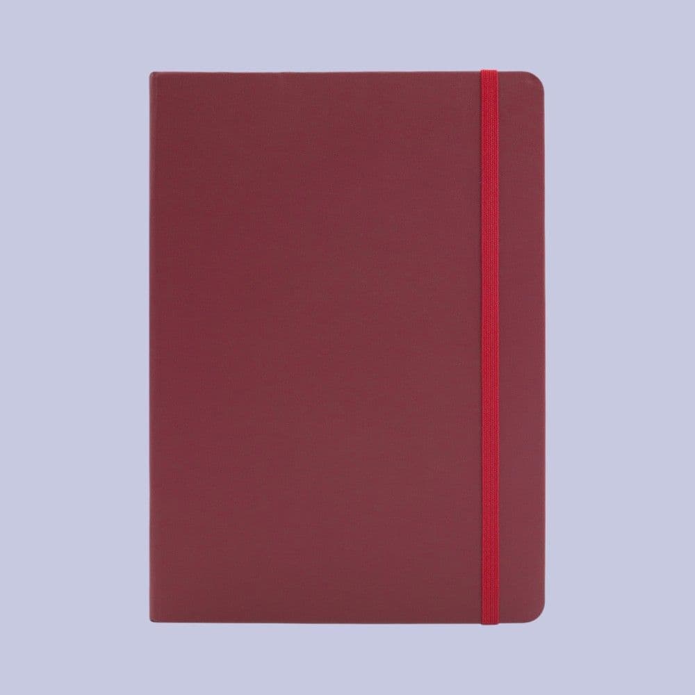 Anupam Fluct Journal A5 Notebook Maroon – Front View