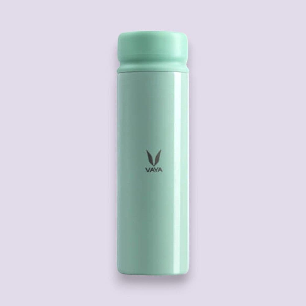 Vaya Drynk Pocket Bottle Green 250ml – Front View