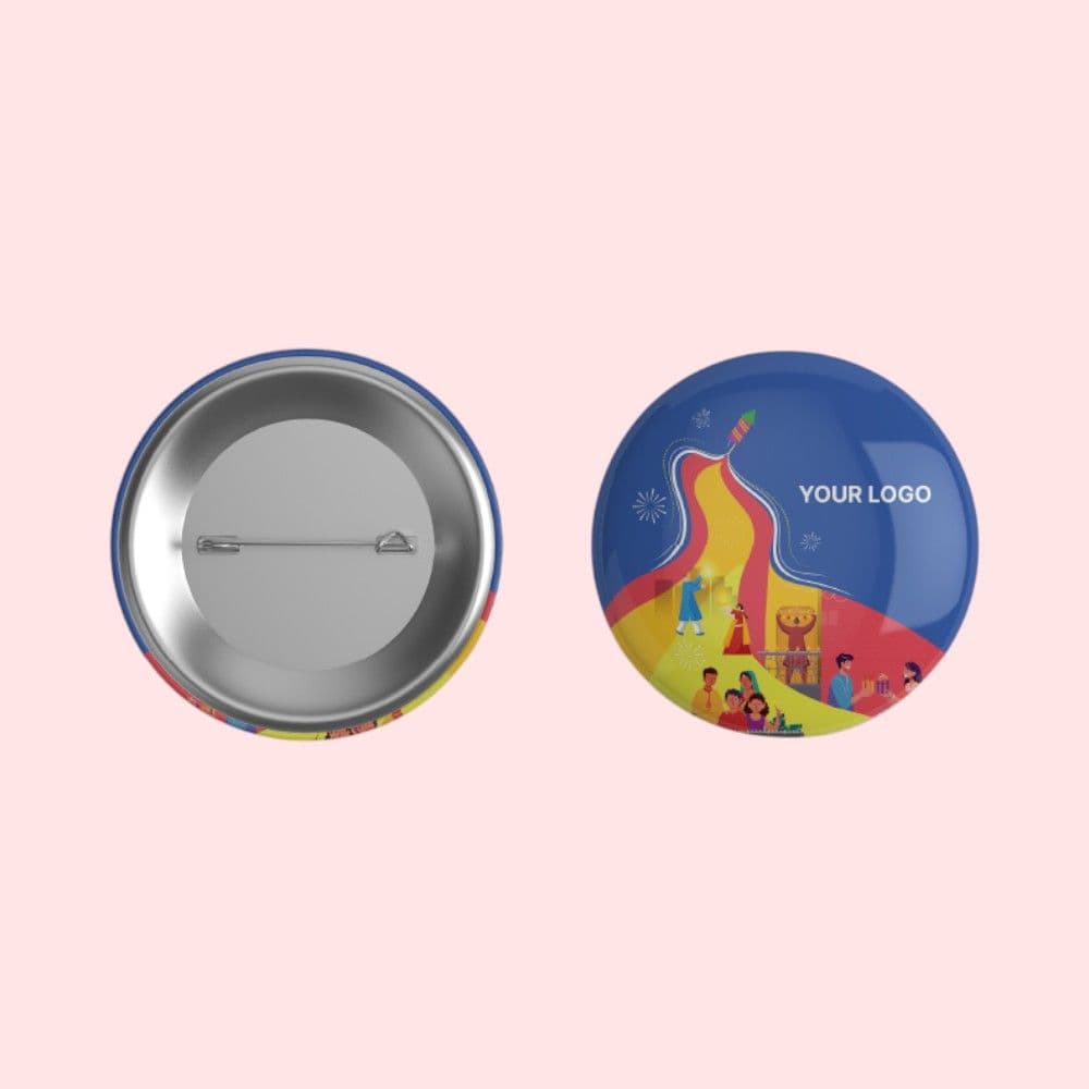 Diwali Festive Vibes- Snapdot Pin Badge