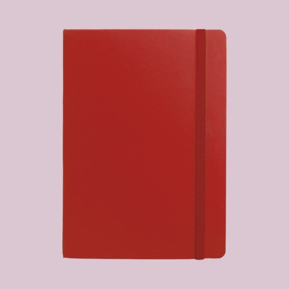 Anupam Fluct Journal A5 Notebook Red – Front View