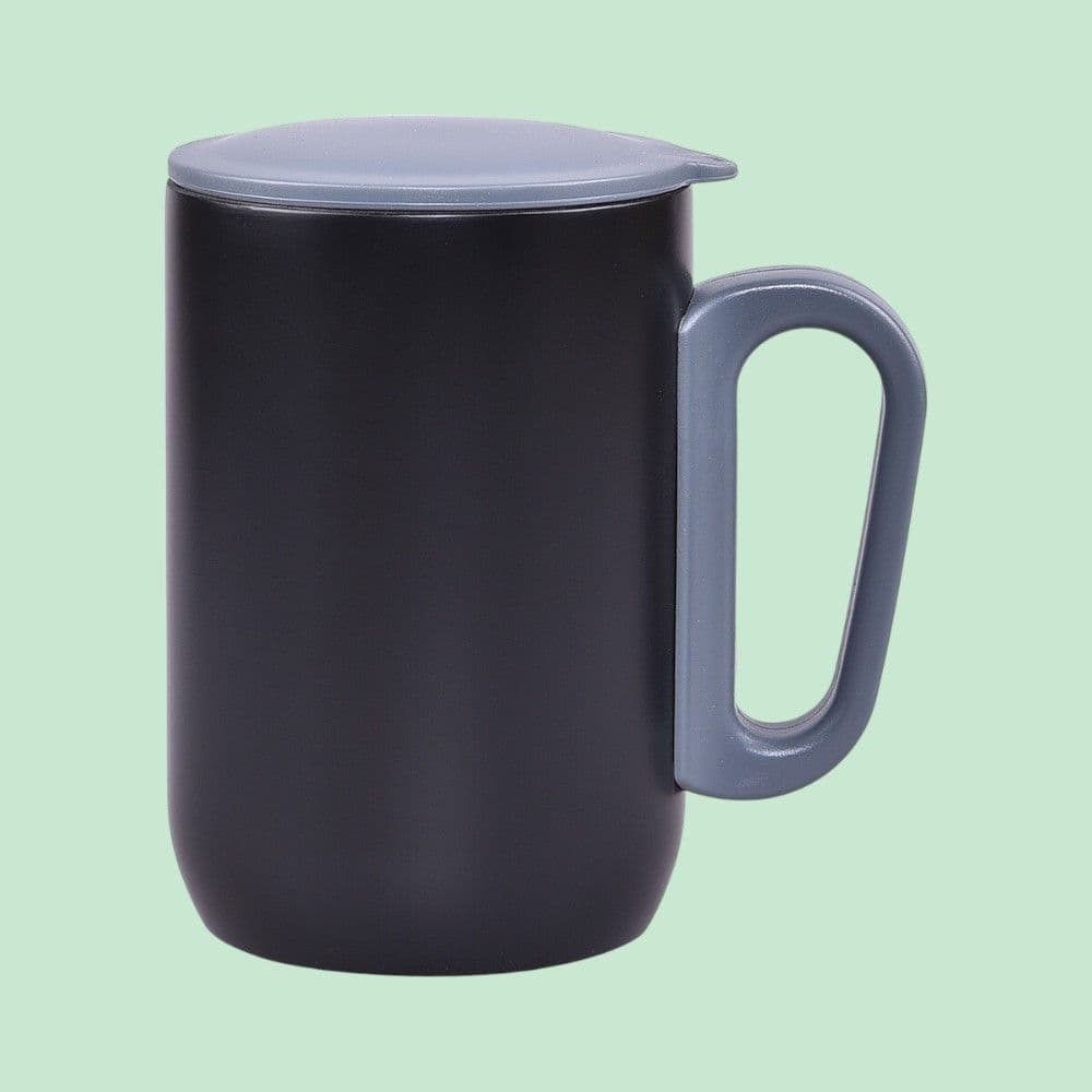 Urban Gear Lisbon Stainless Travel Mug Black 280ml – Front View