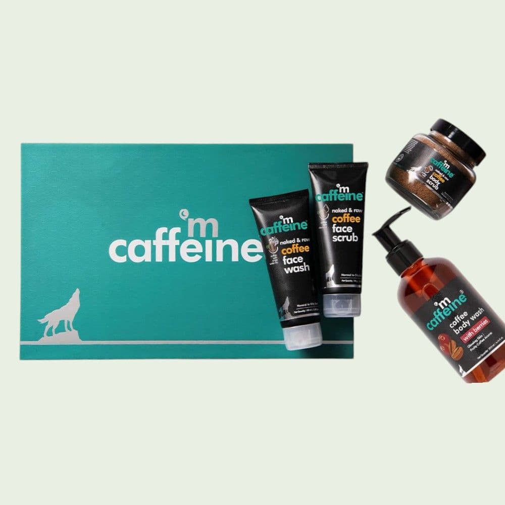 mCaffeine Coffee Shower Temptations Gift Kit