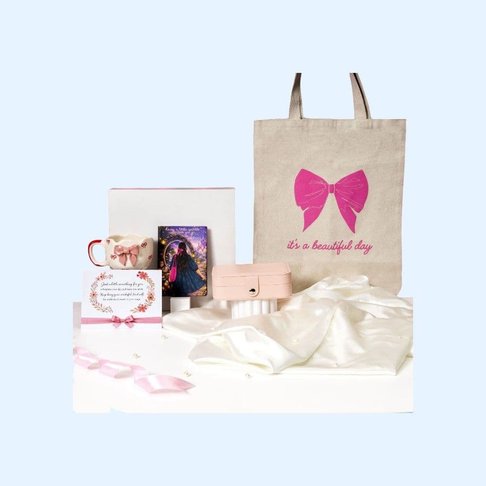 Rarejoy Bow Theme Mini Hamper Set of 5 – Front View