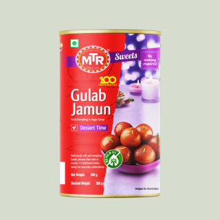 MTR Gulab Jamun-500g Tin