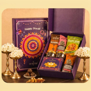 Eat Better Rangoli 7-in-1 Gift Hamper Box